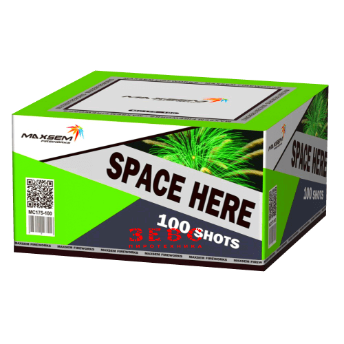 Батарея салютов MC175-100 "Space Here"